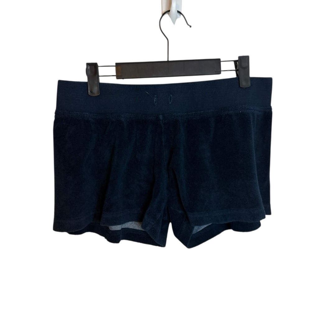 Hard Tail Navy Blue Y2K Terrycloth Shorts